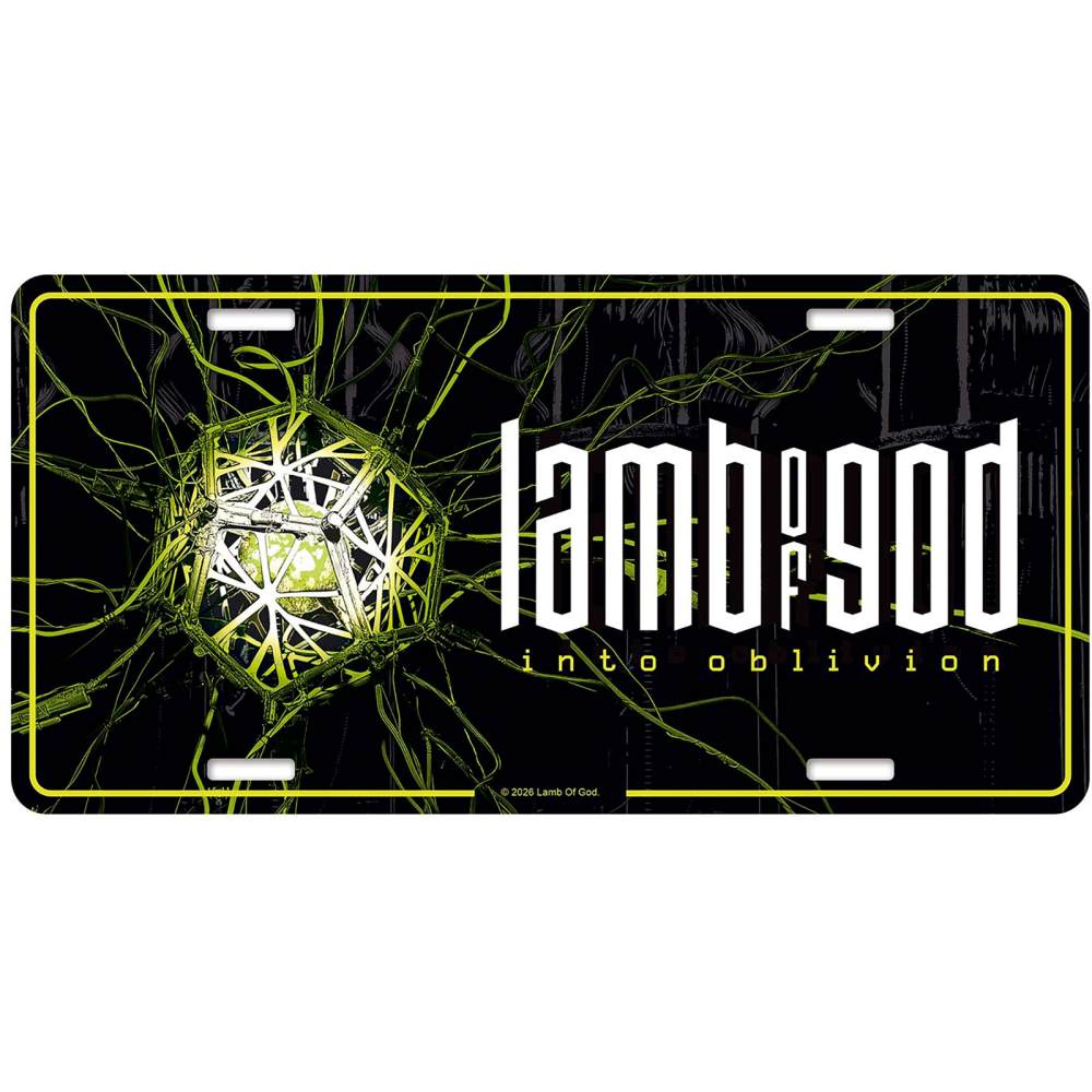 Lamb Of God - Into Oblivion Metalen wandbord - Zwart/Multicolours
